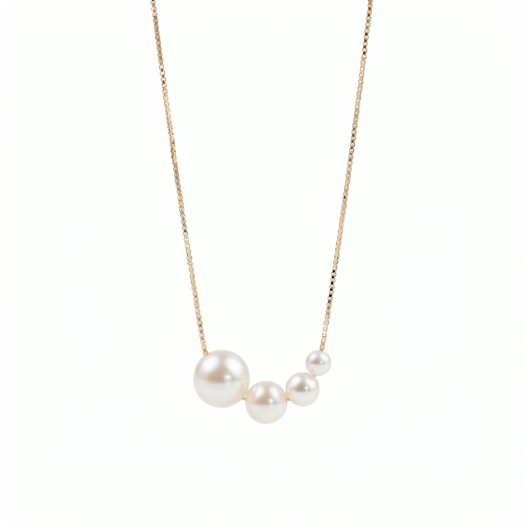 Four Pearl Necklace