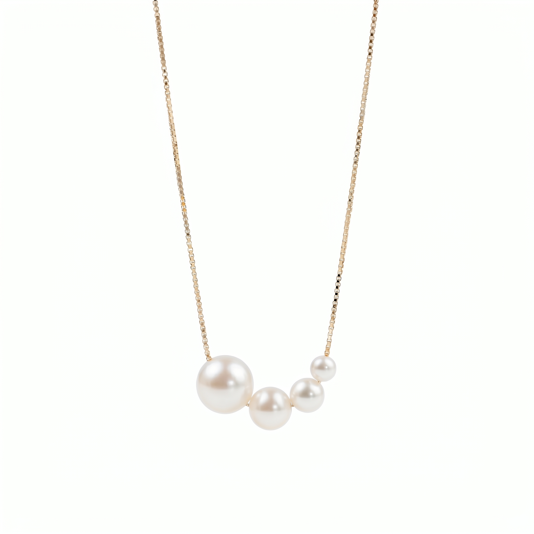 Four Pearl Necklace