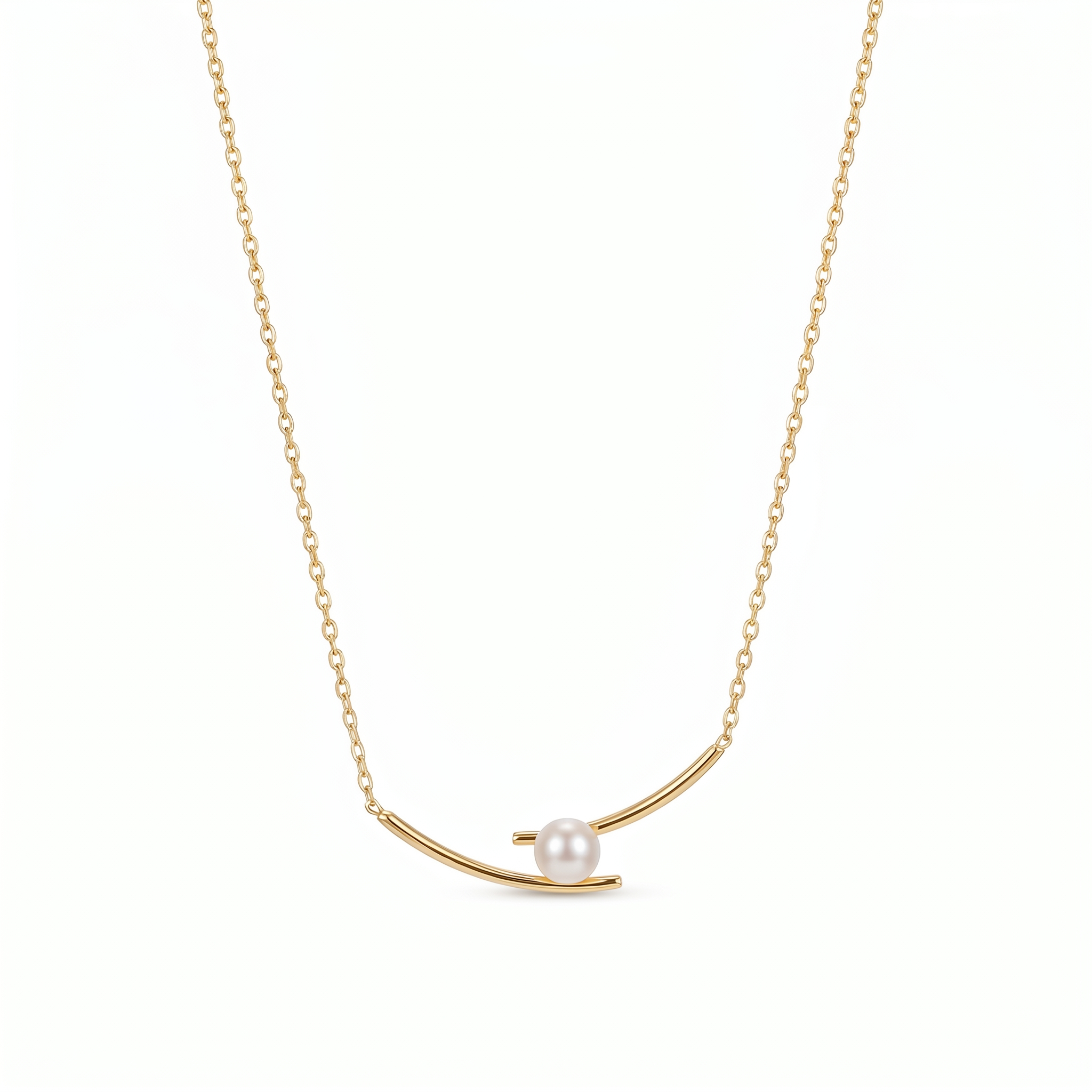 Moon Pendant Necklace
