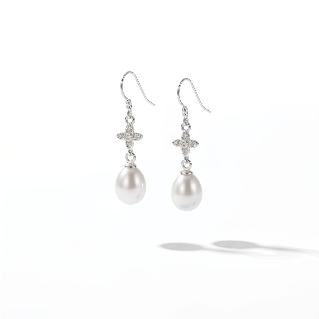 Silver Alyssum Earrings