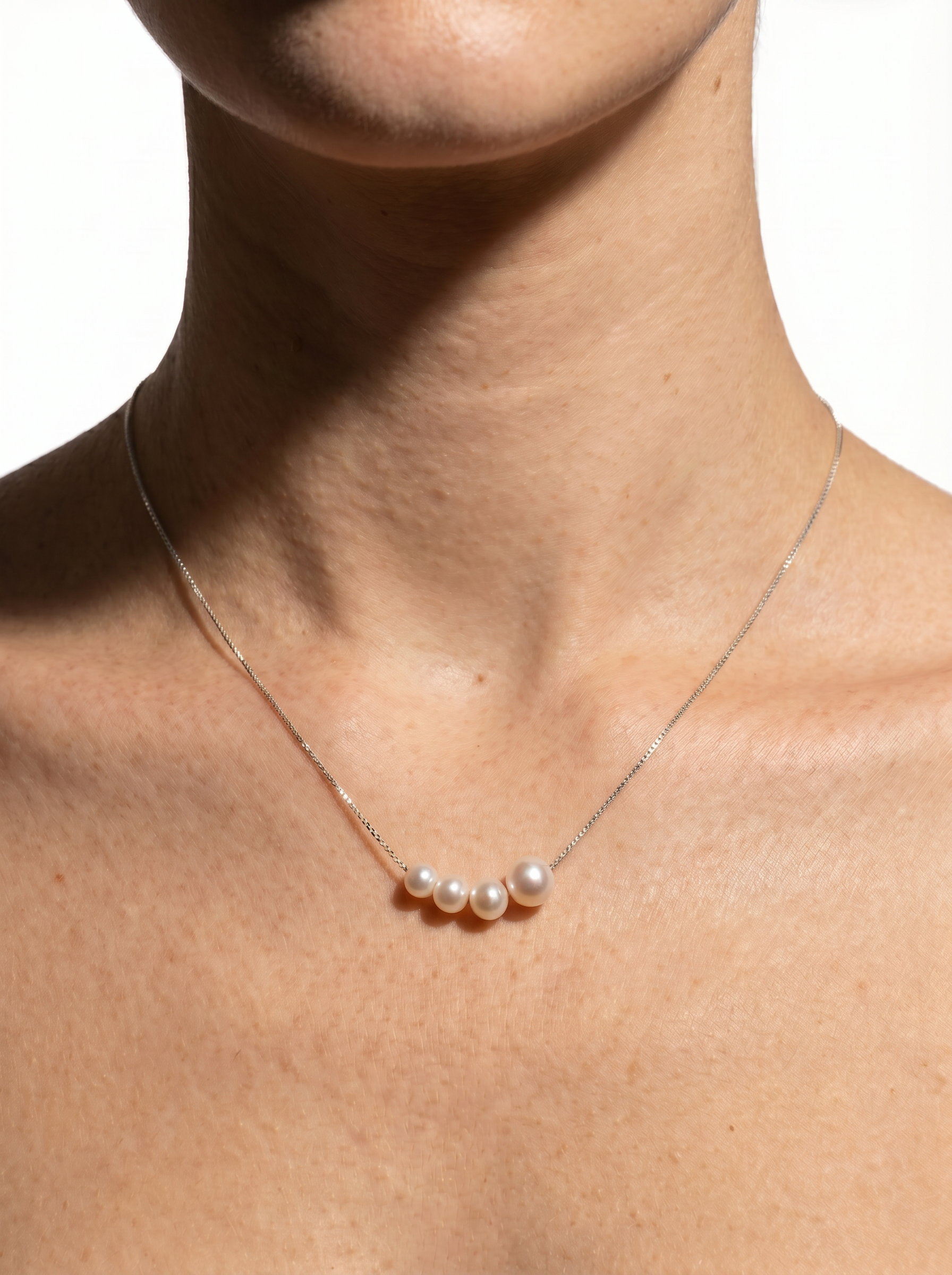 Four Pearl Necklace