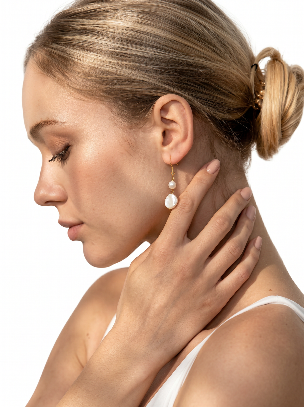 Baroque Pearl Dangle