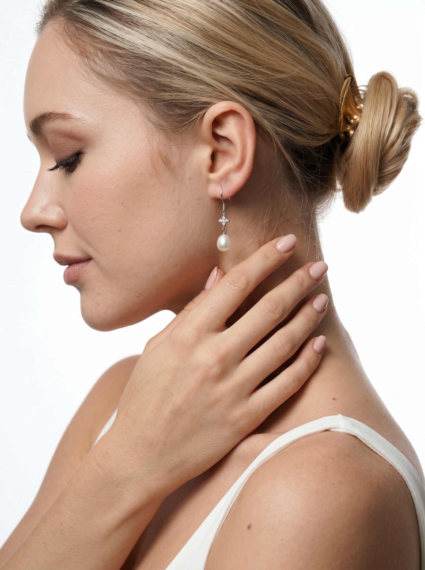 Silver Alyssum Earrings