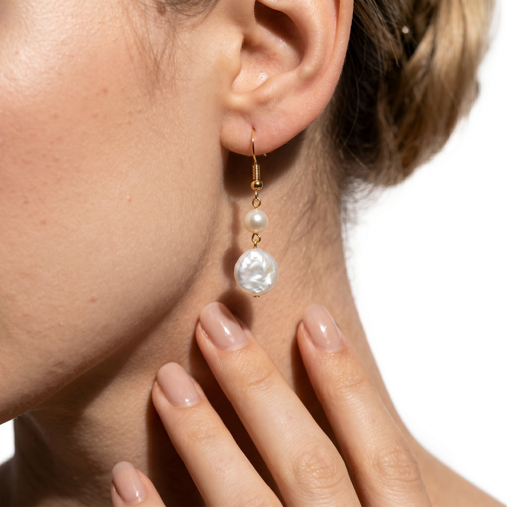 Baroque Pearl Dangle