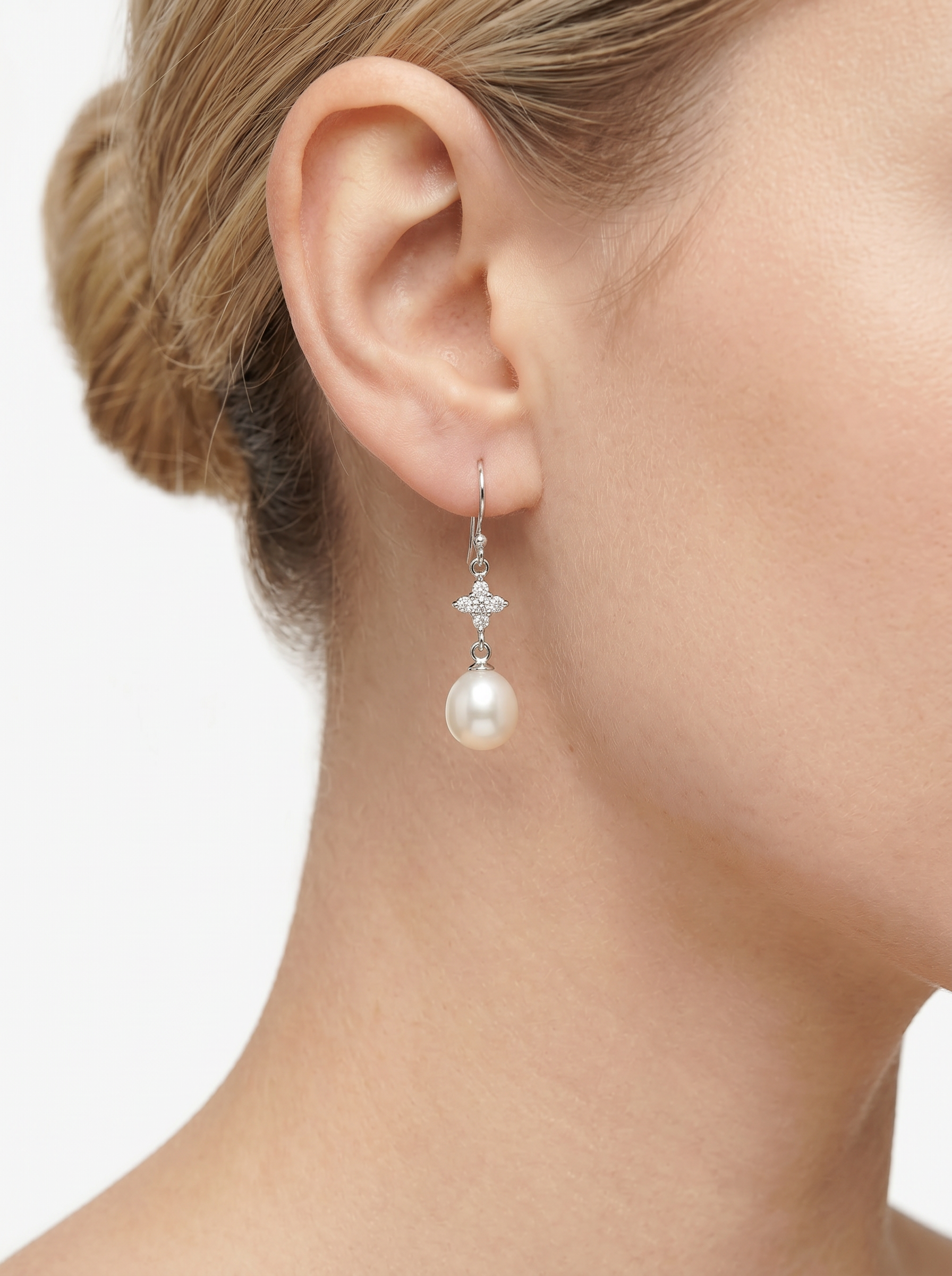 Silver Alyssum Earrings