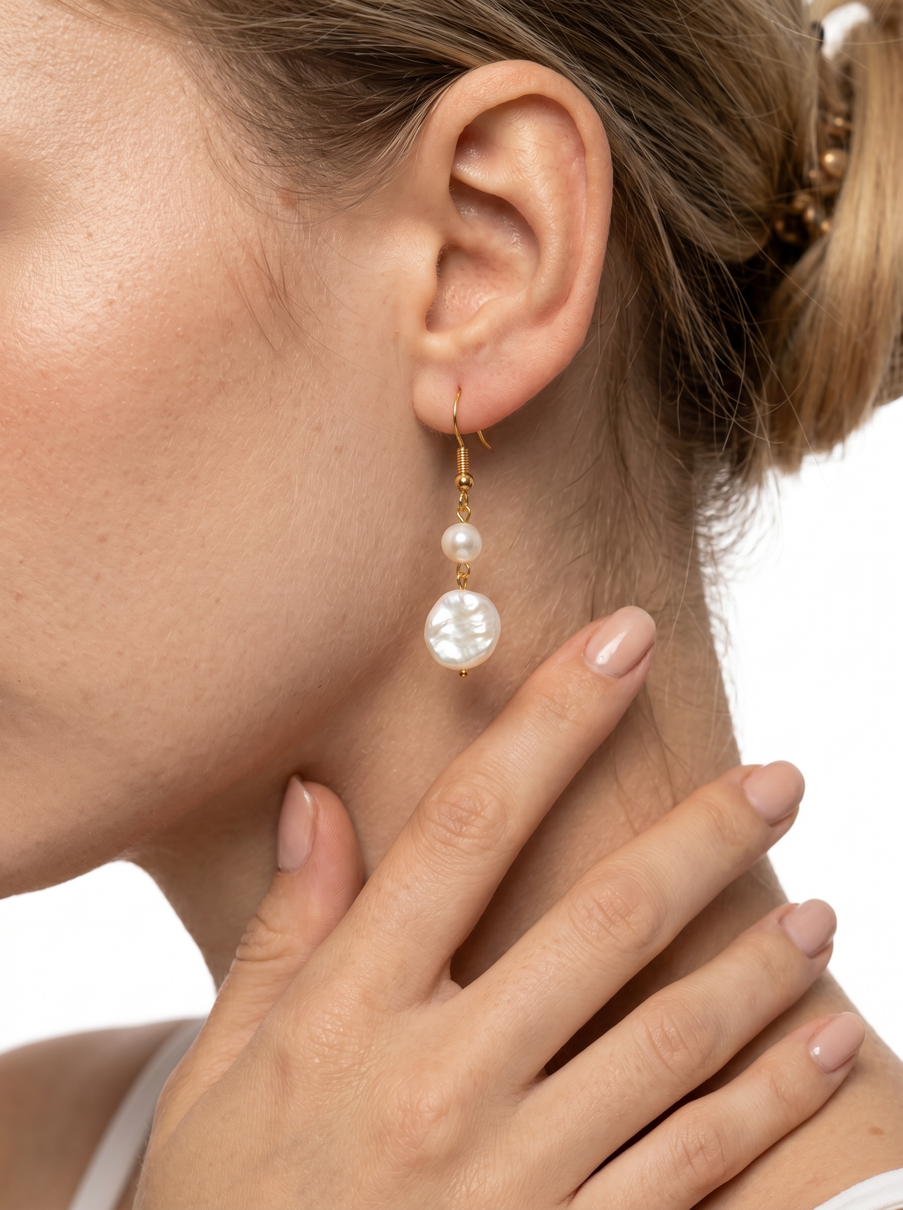 Baroque Pearl Dangle