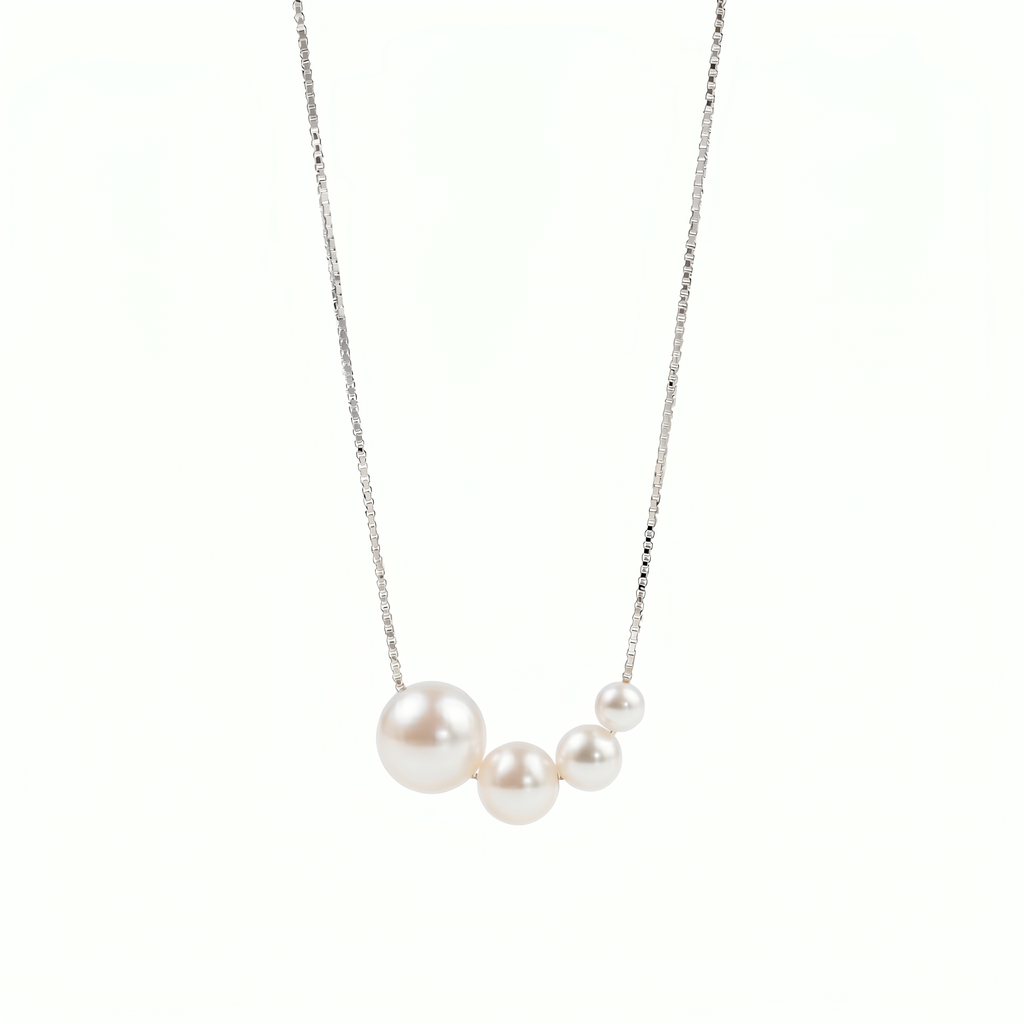 Four Pearl Necklace