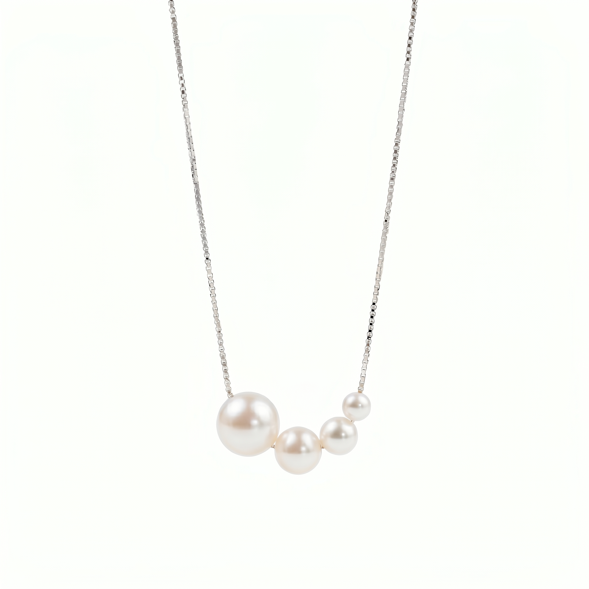 Four Pearl Necklace
