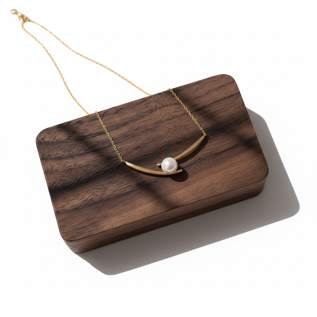 Moon Pendant Necklace