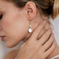Baroque Pearl Dangle Earrings