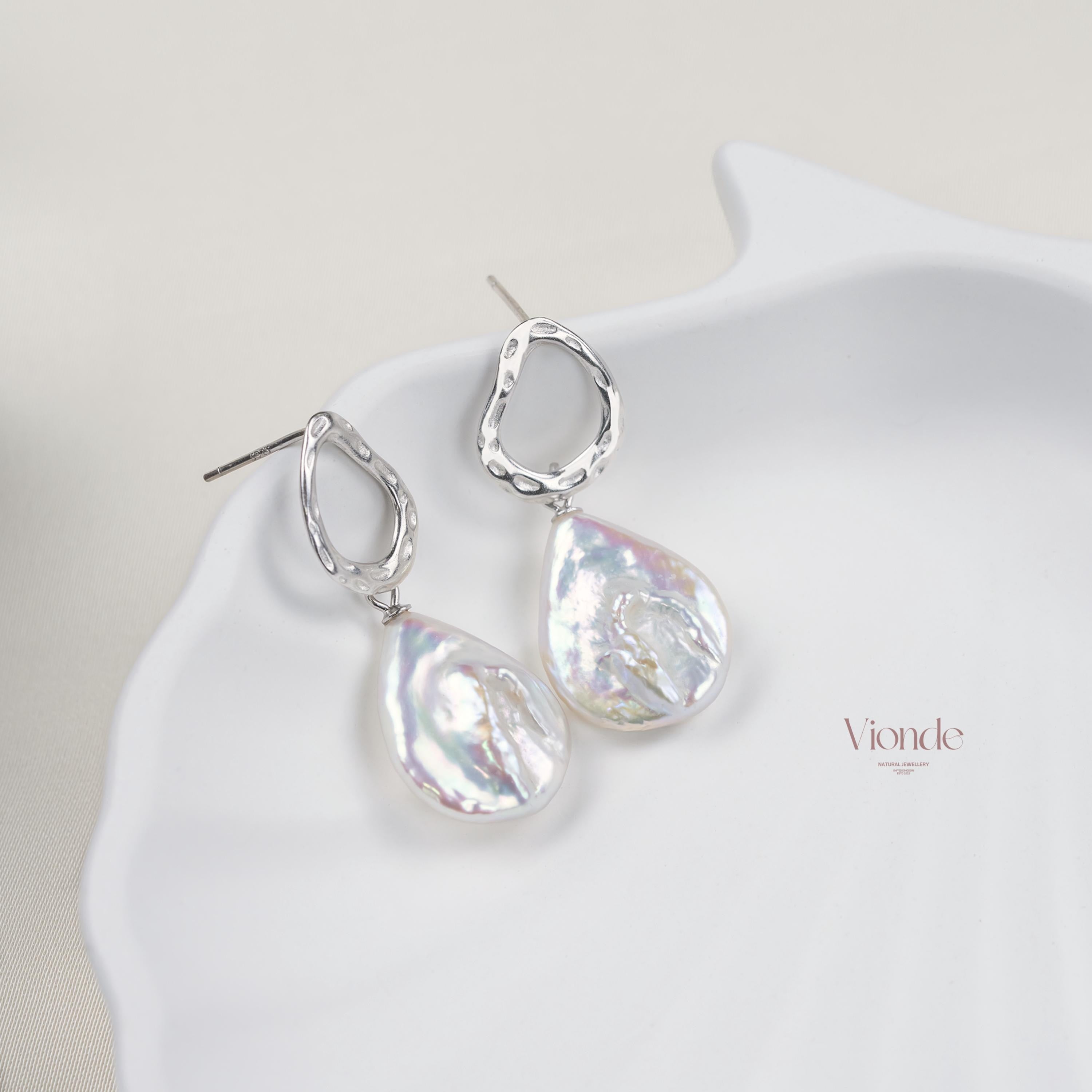 Baroque Drop Earrings