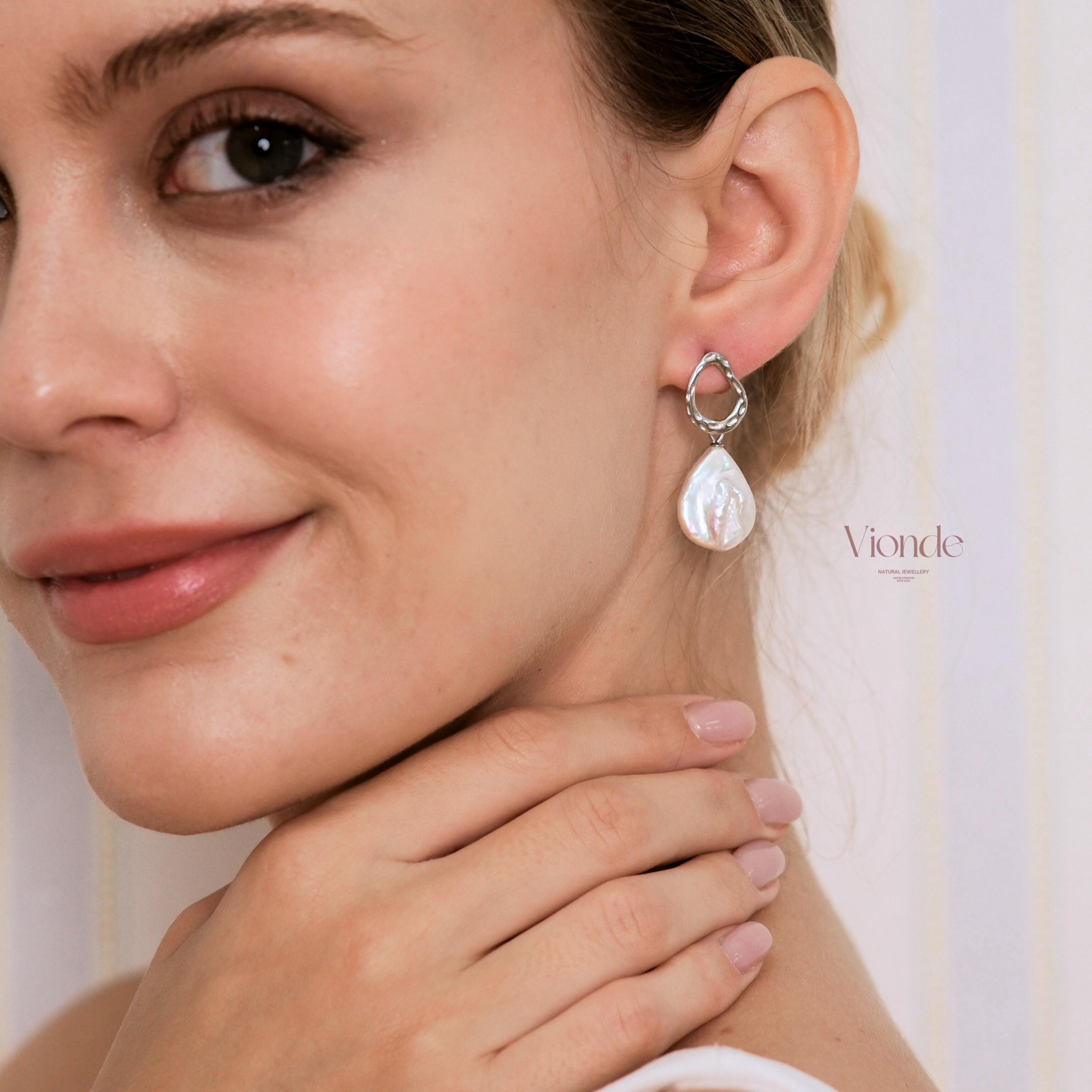 Baroque Drop Earrings