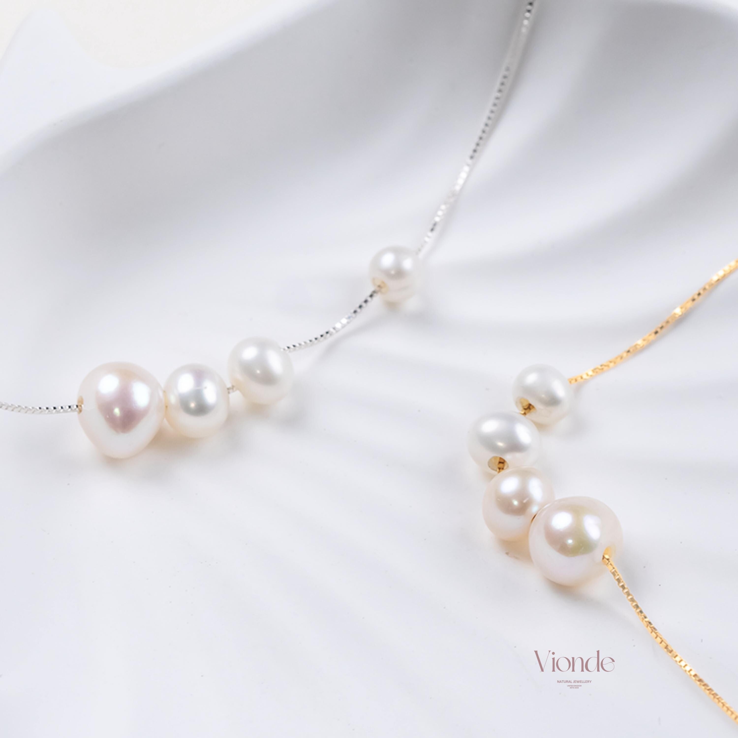 Four Pearl Necklace