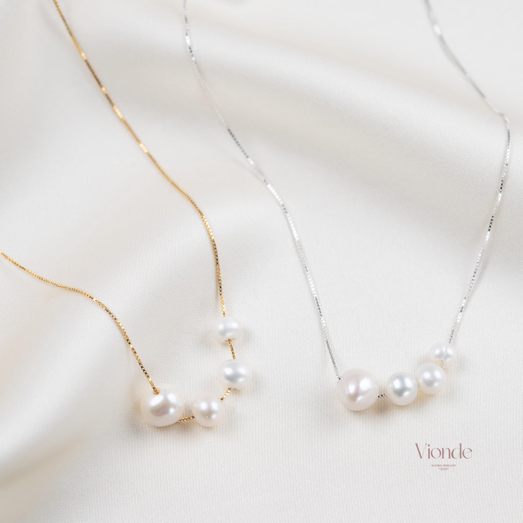 Four Pearl Necklace